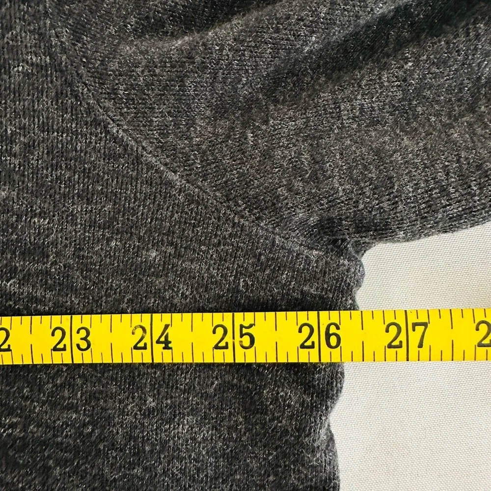 Polo Ralph Lauren Estate Rib Sweater Men XL Gray Pullover Quarter Zip Flesh Pony